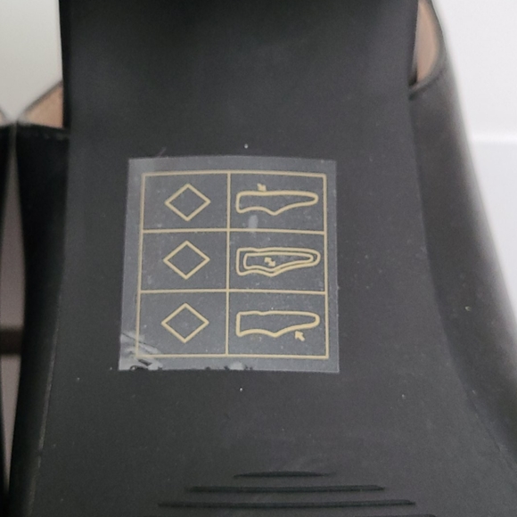 BNIB Dawn Black Slingback Pumps - Size 8W - Picture 12 of 12